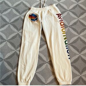 Aviator Nation size small sweatpants used.